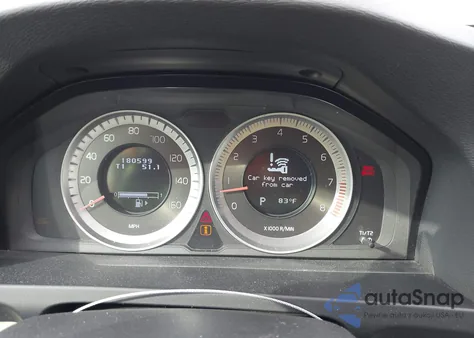 2012 Volvo S60 T5 z USA, uszkodzony, nr VIN YV1622FS8C2122942